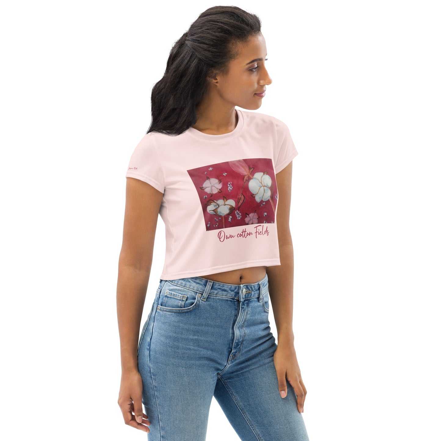 Owu Cotton Fields Crop Tee