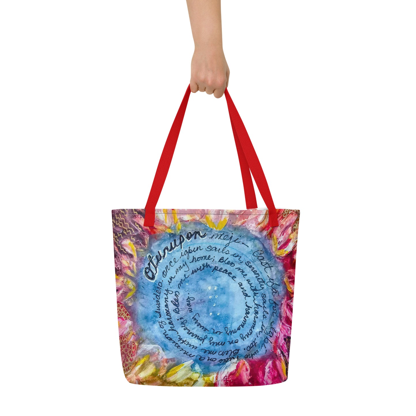 All-Over Print Large Tote Bag