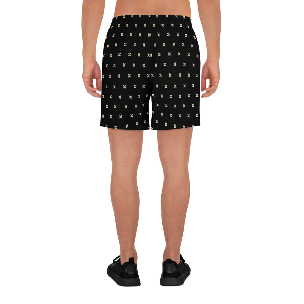 Exu @ Xroads Men's Black Athletic Shorts