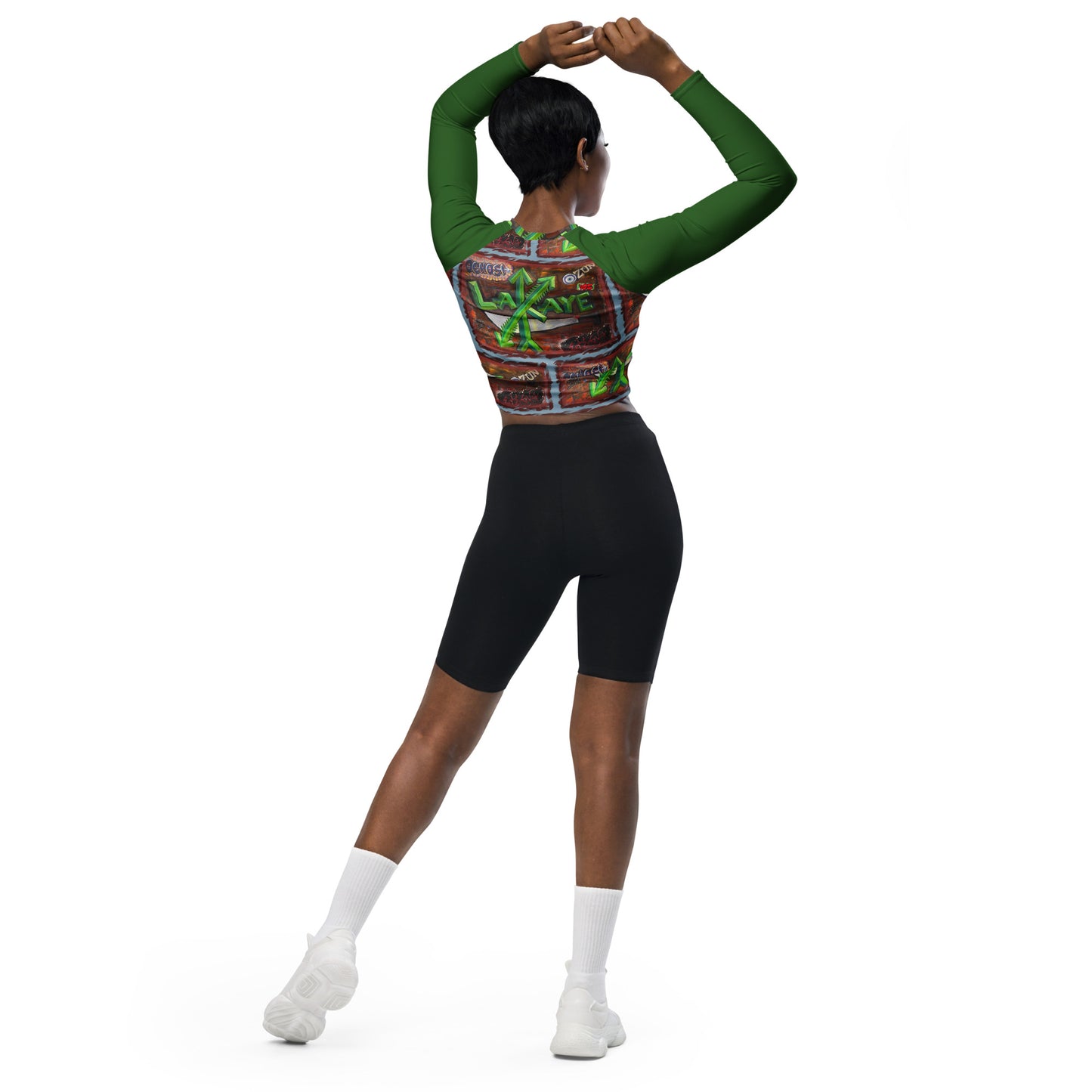 *Warrior Crew (WC) Long-Sleeve Crop Top