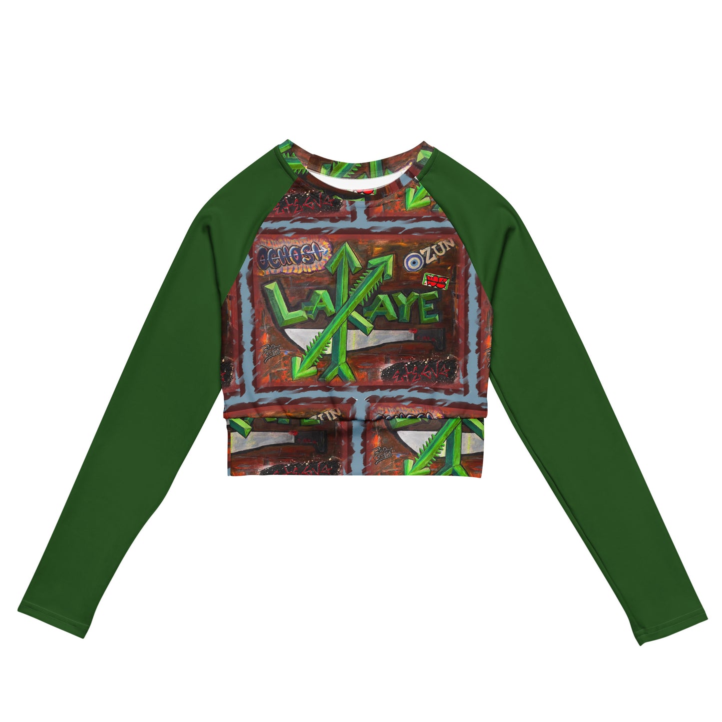 *Warrior Crew (WC) Long-Sleeve Crop Top