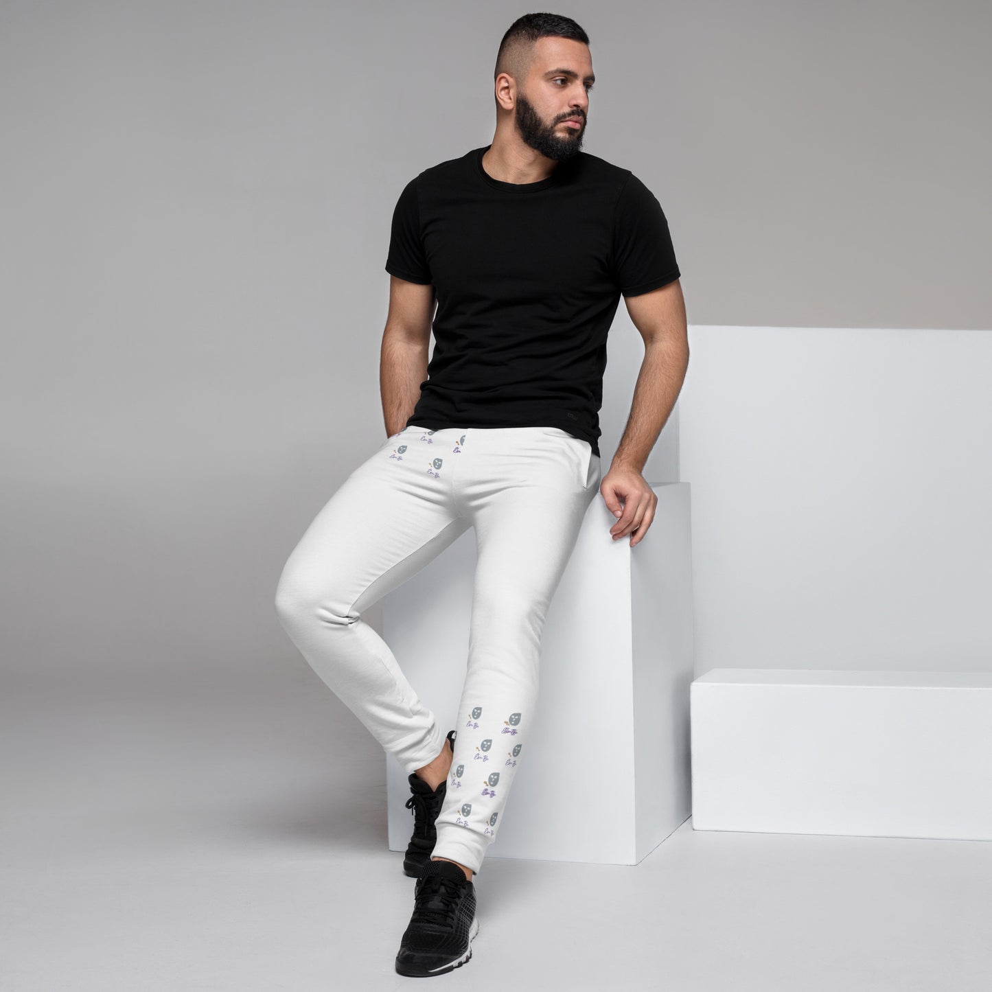 EsuBi Men's White Joggers 2