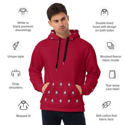 EsuBi Red Unisex Hoodie