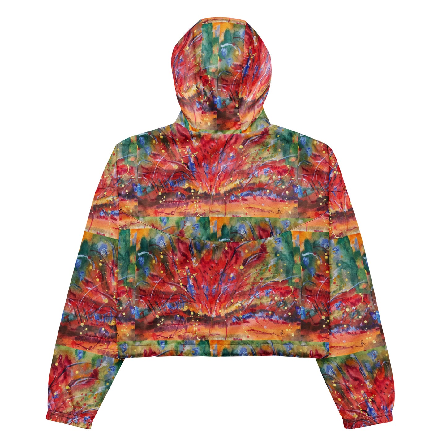 Aggayu Women’s Cropped Windbreaker