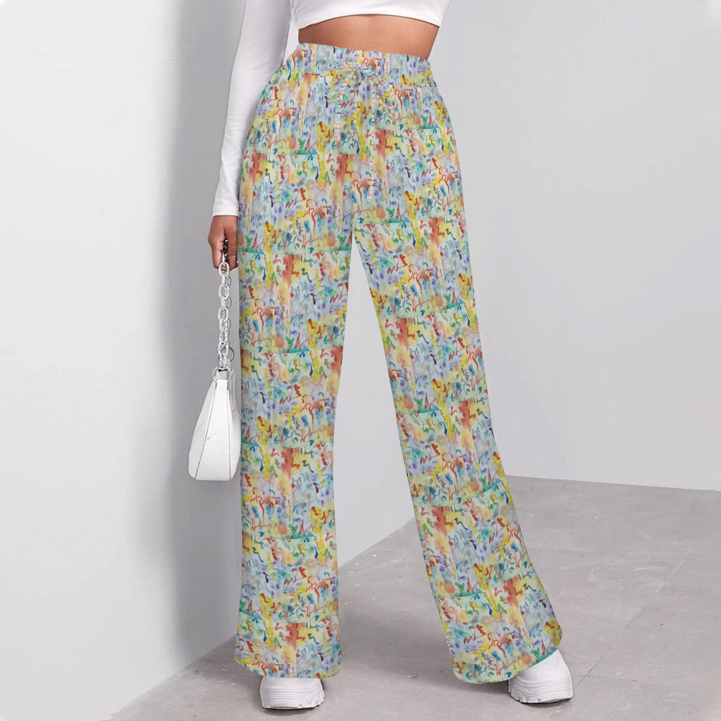 Ẹbọ Wide Leg Sweatpants