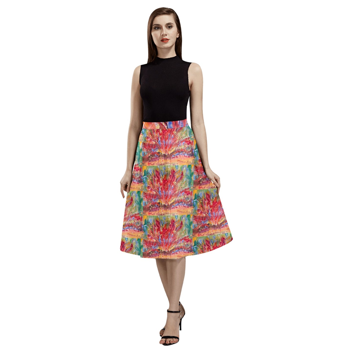 Aggayu Crepe Skirt