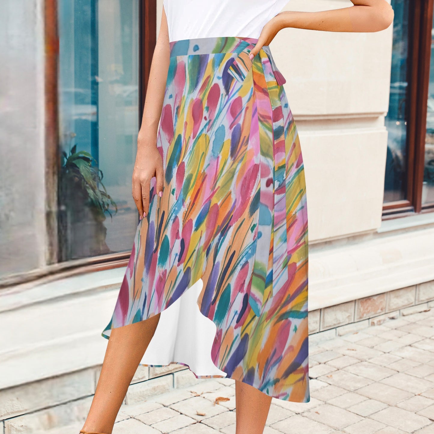 *Iyalode Wrap Skirt