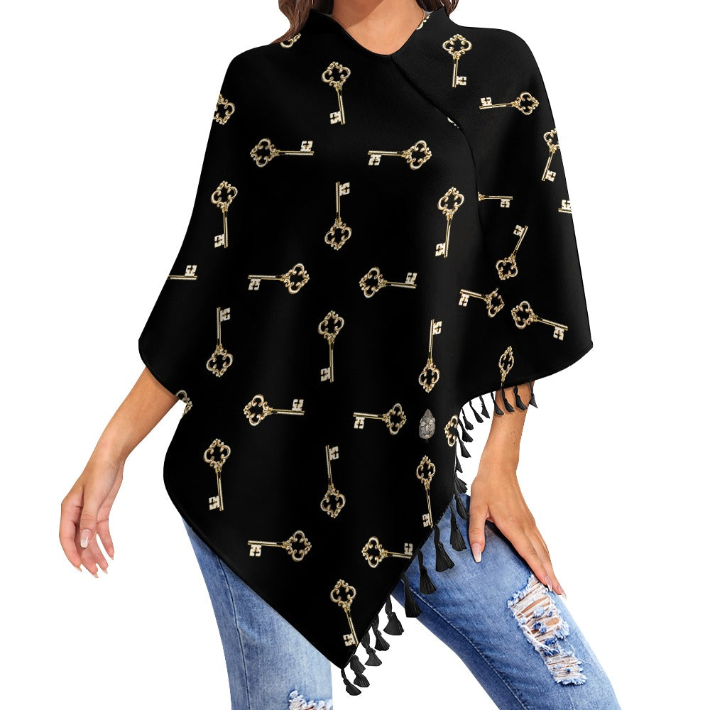 Llave de Eleguá Cape with Fringe