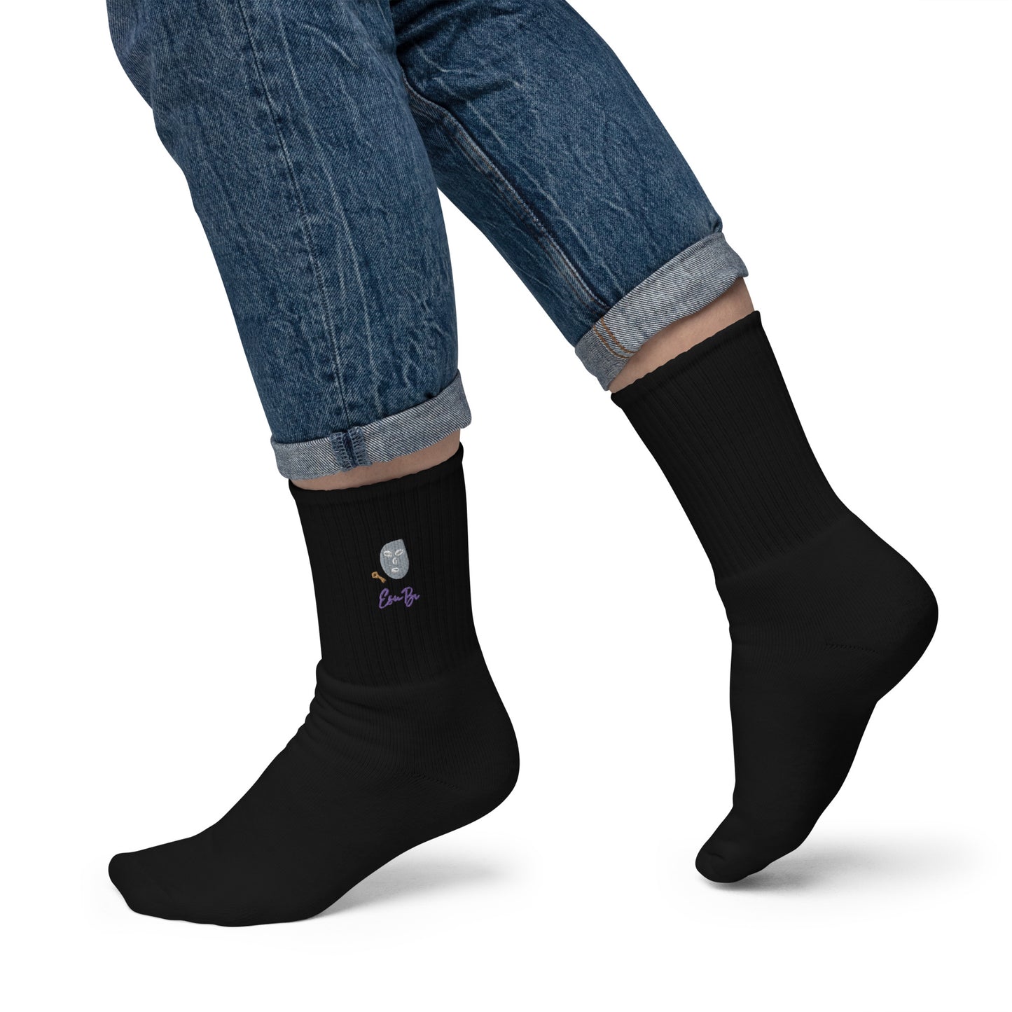 EsuBi Embroidered Socks