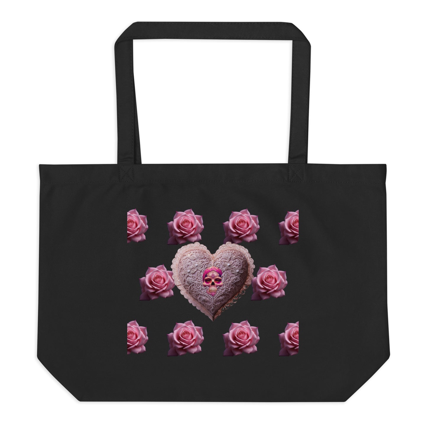 Yewa -Broken Promise Large Cotton Tote Bag