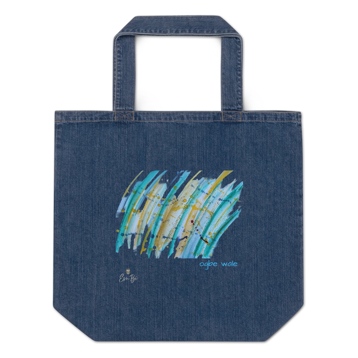 Amor Toxico Organic Denim Tote Bag