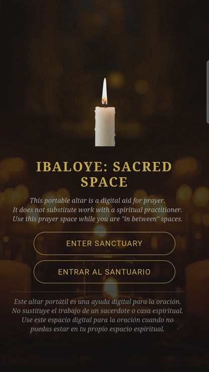 Ibaloye Pocket Altar