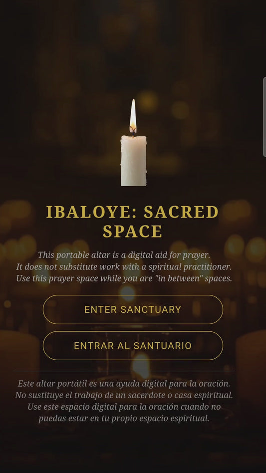 Ibaloye Pocket Altar