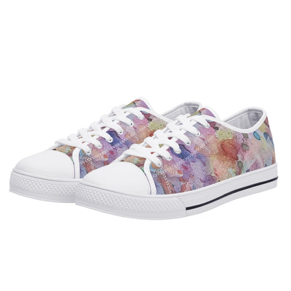 Egun Masquerade Women's Low Top Canvas Shoes