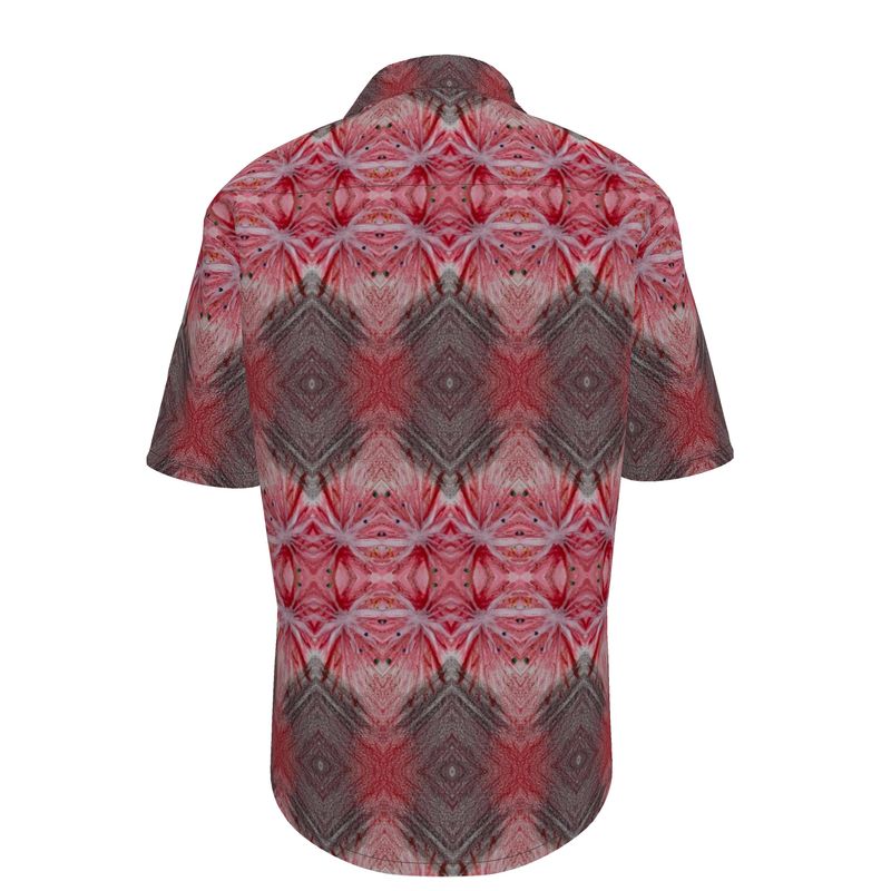 Esu Chaos Mostly Red Men's Short Sleeve Shirt