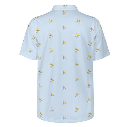 Aarinade Irosun Odi Baby Blue Mens Polo Shirt