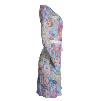 Egun Masquerade Wrap Dress