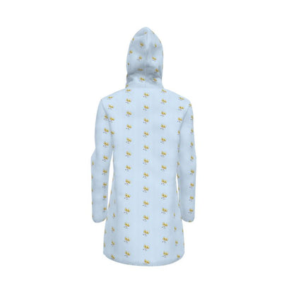 Aarinade Irosun Odi Light Blue Women's Hood Raincoat