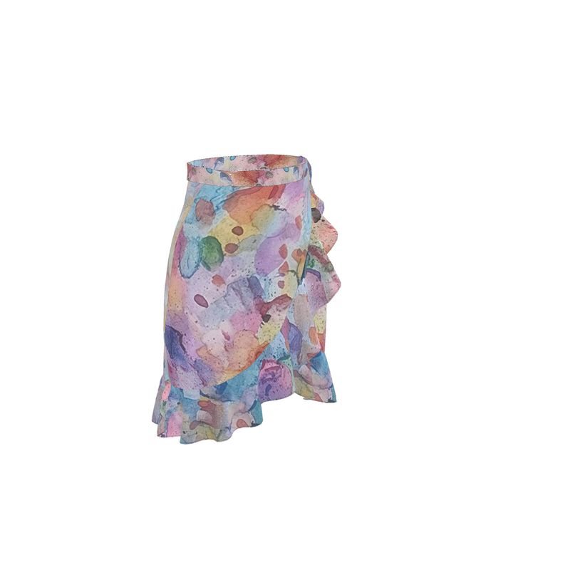 Egun Masquerade Flounce Skirt