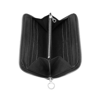 Egun Masquerade Leather Zip Wallet