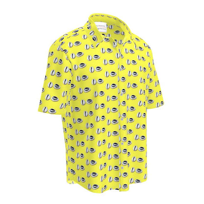 Caracol de Yemaya Yellow Men's Shirt