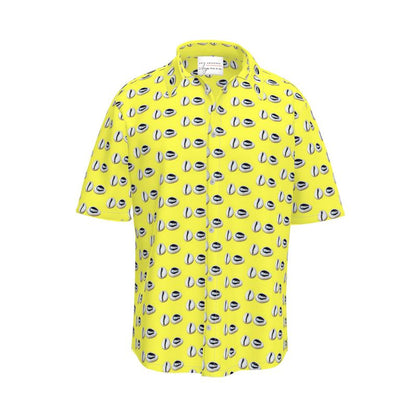 Caracol de Yemaya Yellow Men's Shirt