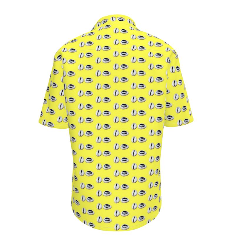 Caracol de Yemaya Yellow Men's Shirt