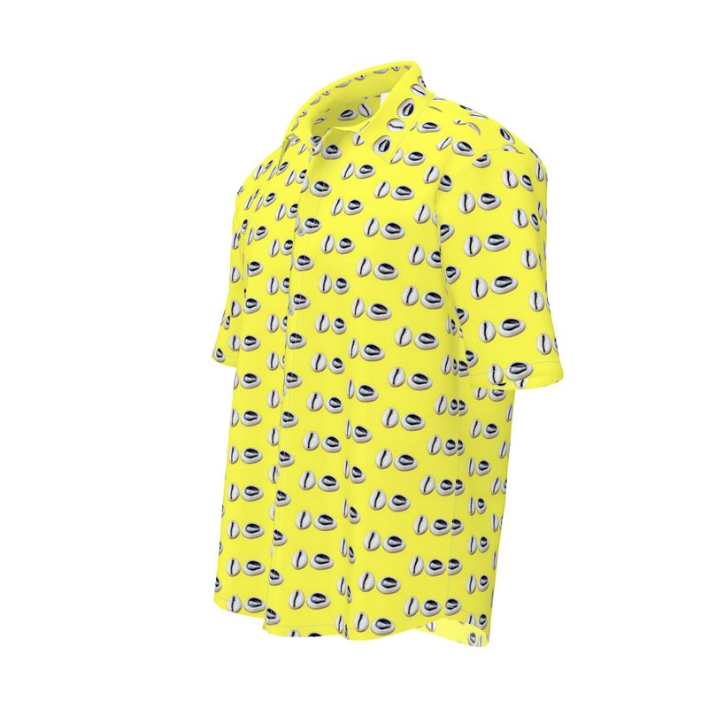 Caracol de Yemaya Yellow Men's Shirt