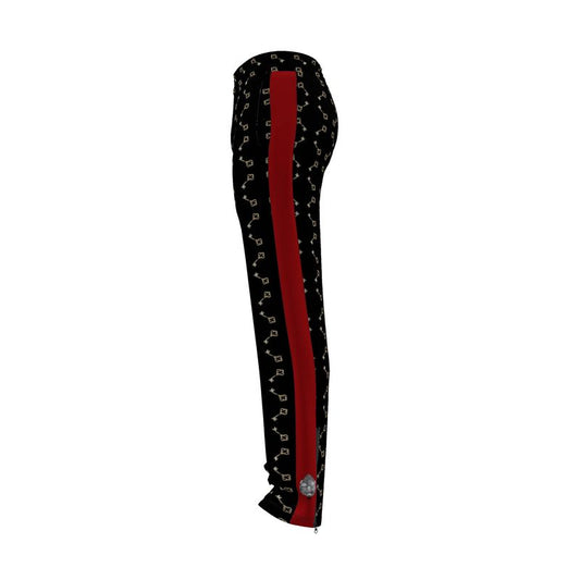 Llave de Eleguá Tracksuit Pants (Red Stripe)