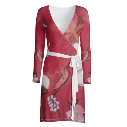 Owu Cotton Fields Wrap Dress