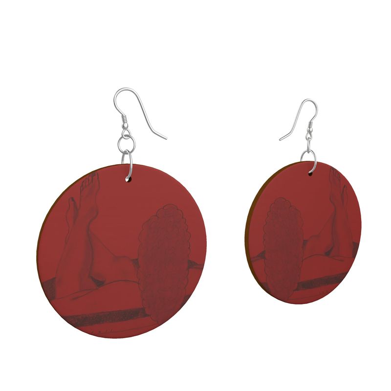 Lucky Meriye Wooden Earrings